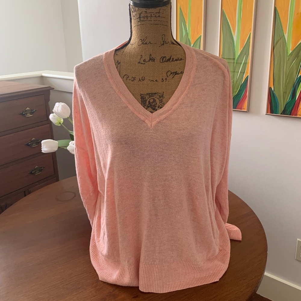 Eileen Fisher size M v neck sweater